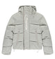 Trapstar Hyperdrive Technical Puffer Jacket - Light Grey