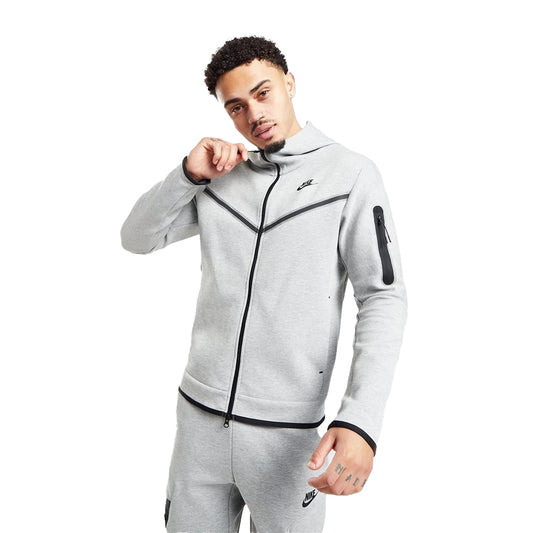 Nike Tech Fleece Tracksuit - Grey (FULL SET)