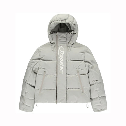 Trapstar Hyperdrive Technical Puffer Jacket - Light Grey