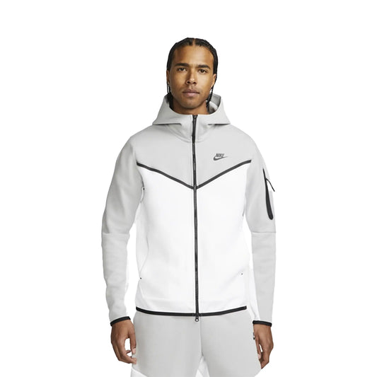 Nike Tech Fleece - Particle Grey / White / Black (FULL SET)