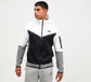 Nike Tech Fleece White/Black/Grey - Hoodie